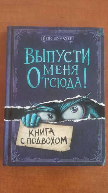игры в которые играют люди: Книга: «Выпусти меня отсюда! Книга с подвохом» Автор: Йенс Шумахер