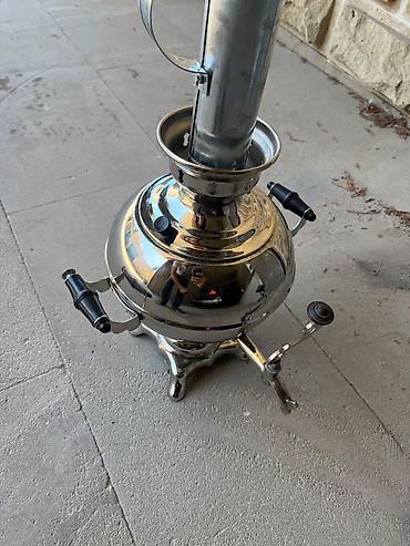 odun samavari: İşlənmiş Od Samovar, 3 l, Ünvandan götürmə, Ödənişli çatdırılma — 3