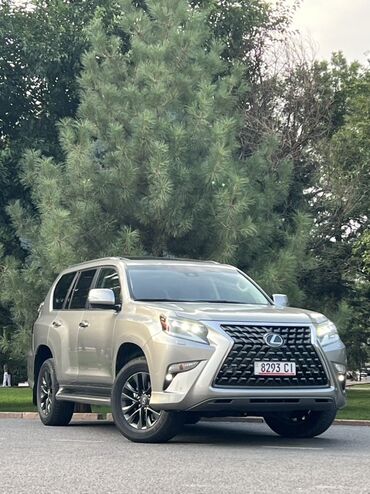 купить лексус gx 460 в кыргызстане: Полноразмерный внедорожник Lexus GX 460 в бежевом цвете. Автомобиль