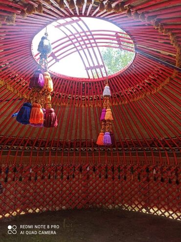 Продажа юрт: Продажа юрты, Каркас Деревянный, 85 баш, Диаметр: 6 метров — 14