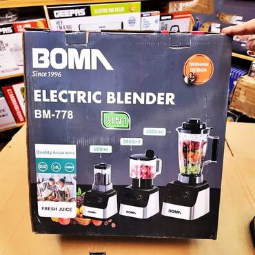 Paltaryuyan maşınlar: Blender Boma BM-778 Brend: Boma Model: BM-778 Tutum: 3000/2000/600 ml