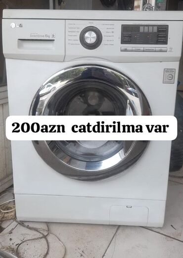 Soyuducular: Paltaryuyan maşın LG, 6 kq, İşlənmiş, Kredit yoxdur, Ünvandan götürmə, Ödənişli çatdırılma