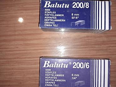 Steplerlər və bərkidici alətlər: Satılır: Balutu zımba teli və hava kompressoru üçün qumlu — 1