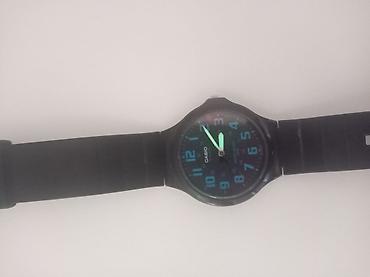 Şəxsi əşyalar: Casio analoq qol saatı - Rəng: qara - Korpus: yüngül plastik - Kəmər — 1
