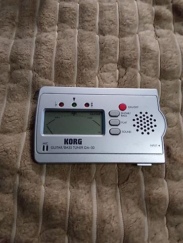 darwil 17 rubis: Korg GA-30 štimer za gitaru i bas - Digitalni štimer namenjen za — 1