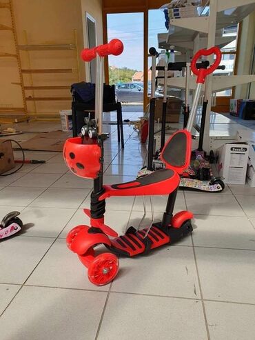 Igračke: Trotineti 5u1 snizenje 4500din, sediste, rucica, naslon se skidaju — 10