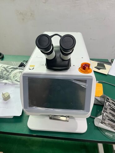 cnc lazer satilir: Yeni Lazer Kantakt makina satışı 200wat yağ aparatı çəki 39kq. Yeni