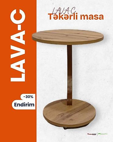 şaxda baba: Jurnal masası, Yeni, Açılmayan, Laminat, Yumru masa — 4