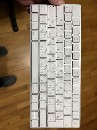 ipad klaviatura: Apple Magic Keyboard - Macbook, İpad və İphone üçün. Əla vəziyyətdədi
