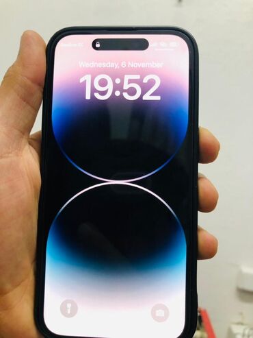 honor 20 pro бишкек: IPhone 14 Pro, Колдонулган, 256 ГБ, Jet Black, Каптама, Коргоочу айнек, 94 %