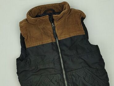 spodnie woskowane beige: Kamizelka, F&F, 5-6 lat, 110-116 cm, stan - Bardzo dobry