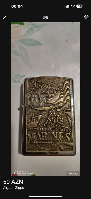 Breloklar: Metall korpuslu, benzinli (şamlı/fitilli) qapaxlı alışqan. Ön paneldə -da lalafo.az — 5 Breloklar: Metall korpuslu, benzinli (şamlı/fitilli) qapaxlı alışqan. Ön paneldə — 5