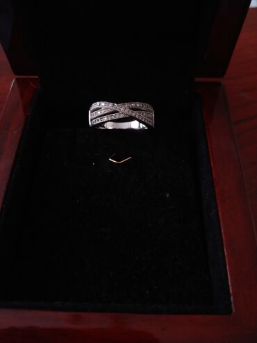 обручальное кольцо: Серебро 925 новое