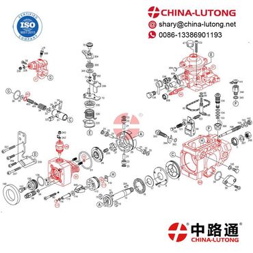 Автозапчасти: Fuel Injection Pump VE4/12F1100L1 136 Sharyhu shary AT china-lutong