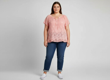 Bluzki: Bluzka damska, rozmiar 4XL