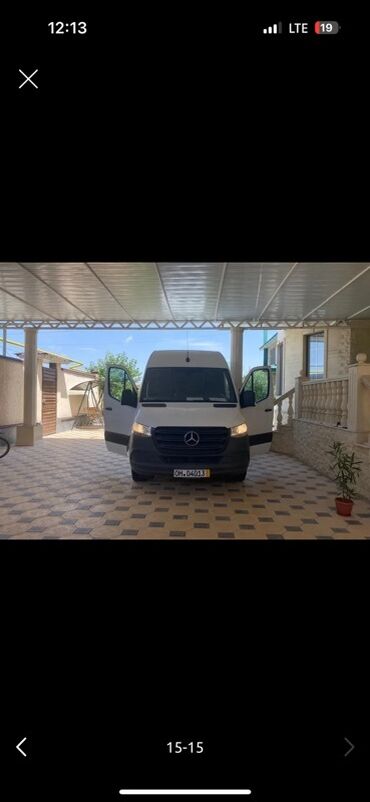гофра на спринтер: Mercedes-Benz Sprinter, белый фургон макси (удлинённая база и высокая