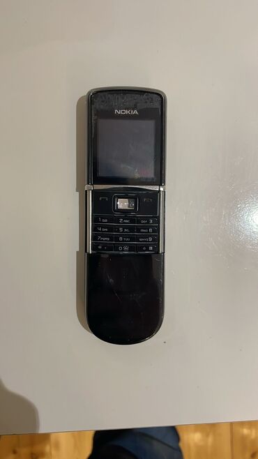 Nokia: Nokia 8000 4G, 1 TB, rəng - Qara, Düyməli