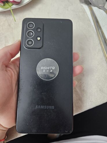 samsung f250: Samsung Galaxy A52, 128 GB, rəng - Qara, Barmaq izi, İki sim kartlı, Sənədlərlə