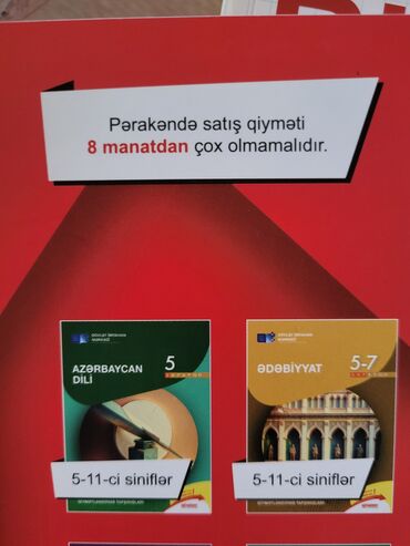 Tədris ədəbiyyatı: Kitablar testler yenidi 63m qiymetidi 40m real aliciya — 10