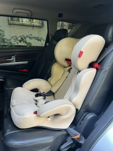 детское кресло на переднем сиденье: Автокресло, түсү - Саргыч боз, Колдонулган
