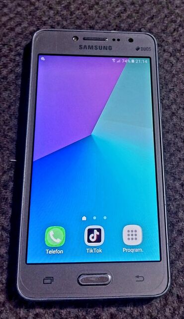 honur telfonu: Samsung Galaxy J2 Prime, 16 GB, Sensor, Barmaq izi, İki sim kartlı