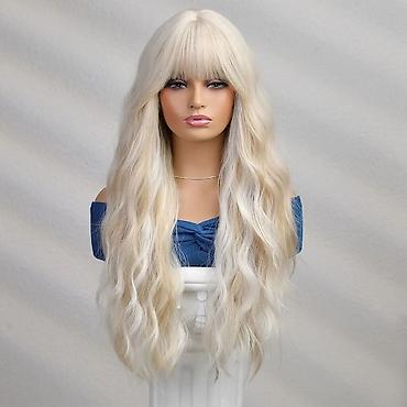 Perike i klipse: Perika sa šiškama – duge frizure u više boja - Stilovi: ravna ekstra — 4