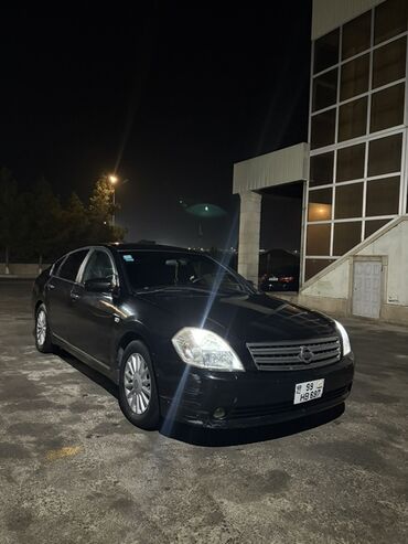 Nissan: Nissan Teana 2003 2.3L benzin 173 A.g – qara rəngli, biznes sinif — 1