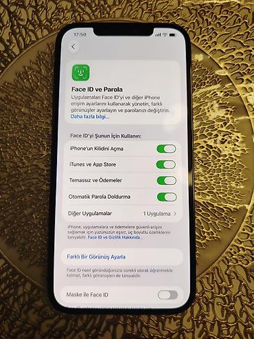 iphone 111: IPhone 12 Pro Max, 128 GB, Pacific Blue, Simsiz şarj, Face ID — 5