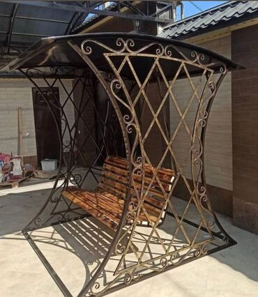 Yelləncəklər: Yeni, Skamya-yelləncəl, Zontikli, Metal — 5