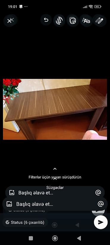 isci stol: Düz masa, Açılmayan, Təkərsiz, Laminat, Zəmanətsiz — 2