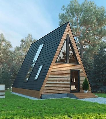 landşaft dizayn: Kv 500 ₼ başlayan qiymətlərlə. A-frame tipli modul evlərin — 2