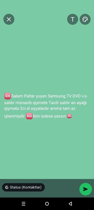 Televizorlar: İşlənmiş Televizor Samsung Ünvandan götürmə