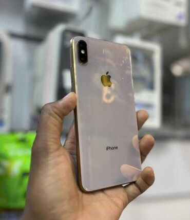 Apple iPhone: IPhone Xs Max, 128 GB, Qızılı, Face ID