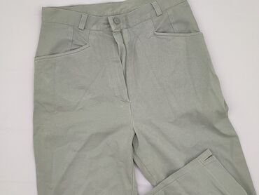 czerwone spodnie pepco: Material trousers for women, size L