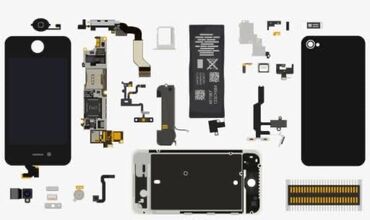 TV və video: Smartfon komponentləri dəstinə mobil telefonların təmiri və ya