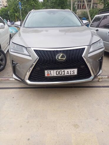 запчасти опель зафира а: Lexus RX: 2017 г., 3.5 л, Автомат, Бензин, Внедорожник