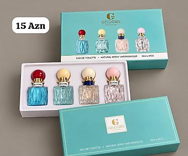 Парфюмерия: Gelogbel Perfume – mini ətir dəsti - Brend: GELOGBEL - Növ: Eau de — 1