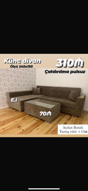 Divanlar: Künc divan, Yeni, Açılan, Bazalı, Vеlur parça, Şəhərdaxili pulsuz çatdırılma -da lalafo.az — 12 Divanlar: Künc divan, Yeni, Açılan, Bazalı, Vеlur parça, Şəhərdaxili pulsuz çatdırılma — 12