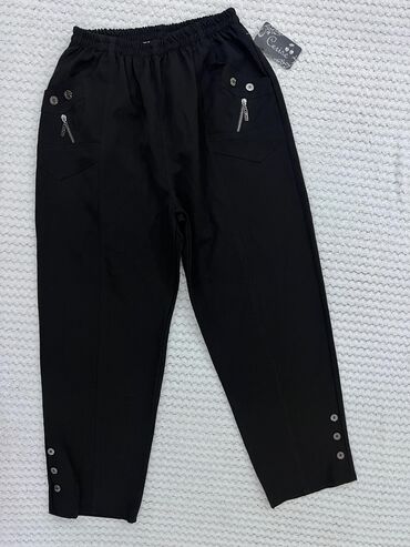 zenske pantalone od viskoze: XL (EU 42), Visok struk, Ravne nogavice
