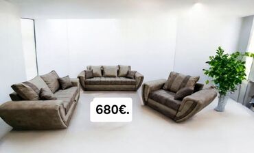 Sofe i kaučevi: Trosed–dvosjed–fotelja setovi za dnevnu sobu – više modela - Moderan — 3