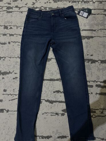 брюки палаццо: Джинсы и брюки, цвет - Синий, Новый