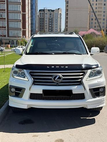 капот на гигант: Lexus LX: 2012 г., 5.7 л, Автомат, Газ, Внедорожник — 1