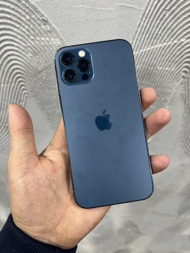 12 про новый: IPhone 12 Pro, Б/у, 512 ГБ, Pacific Blue, Защитное стекло, Чехол, 100 %
