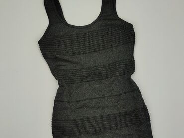 czarna krótka sukienki: Dress, M (EU 38), condition - Very good