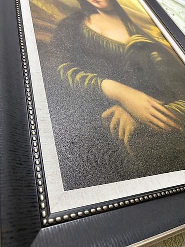 Искусство и коллекционирование: Mona Lisa resmi. Cox canlıdır şekilden gorunduyu kimi. Real alicilar — 4
