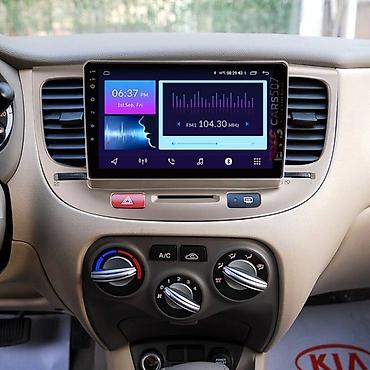 Avtoelektronika: Kia Rio 2008 android manitor 🏦 KREDIT (tək şəxsiyyət vəsiqəsi ile) — 1
