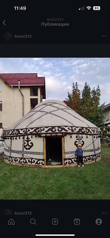 Аренда юрт: Аренда юрты, Каркас Деревянный, 75 баш, С полом, Стол, Самовар — 17