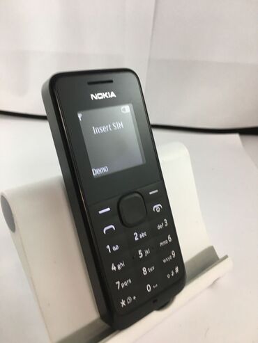 kitay telefon: Nokia 105 4G, цвет - Черный, Кнопочный