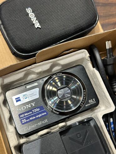 Sony DSC-W630 fotoaparati. Ideal veziyyetdedir, demek olar hec
