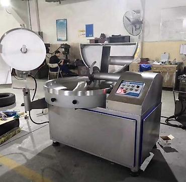 et masni: Kolbasa istehsalı üçün cutterBu 60 kq tutumlu kutter, sənaye tipli — 1